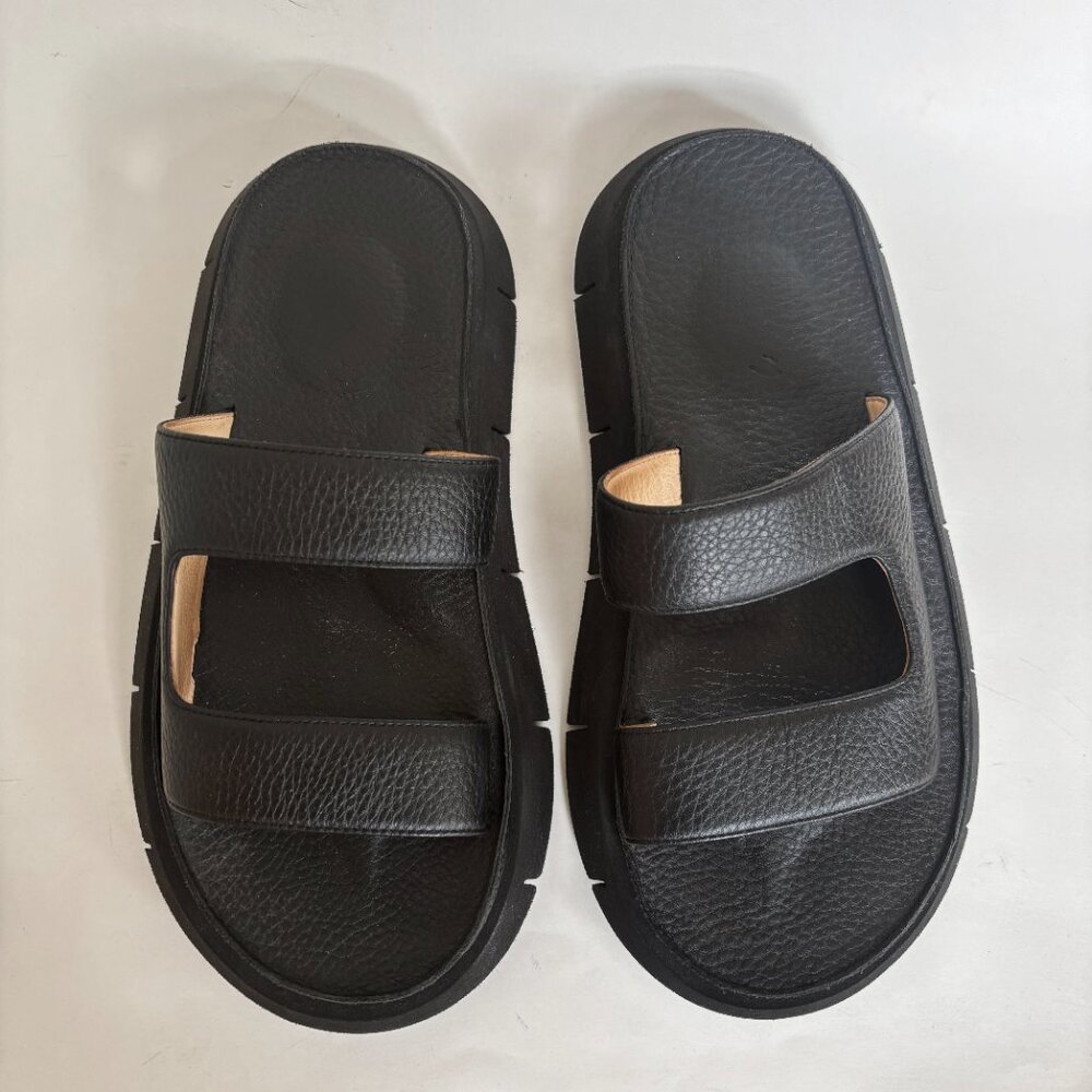 Marsèll Intagliato Scalzato Black Chunky Slider Sandals size - Picture 4 of 9